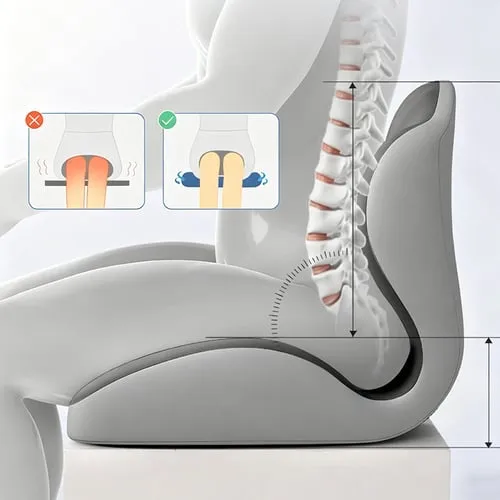 Ergonomic Memory Foam Seat Cushion